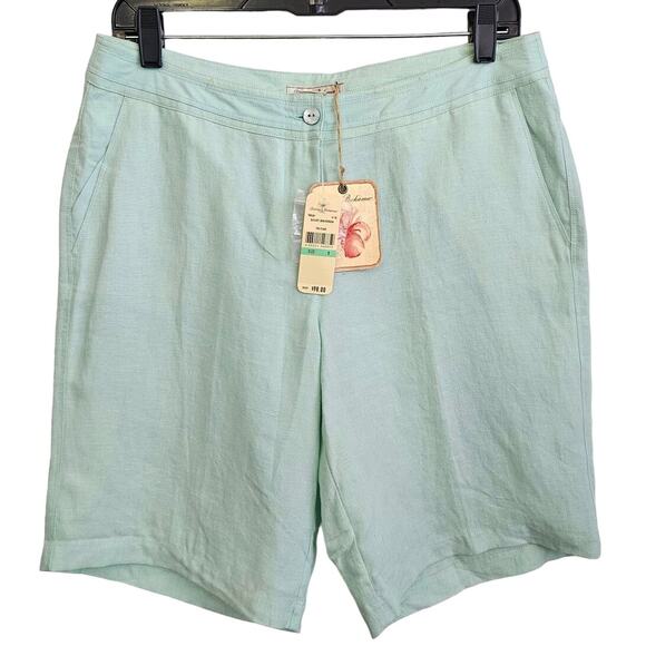 NWT Tommy Bahama Daylight Linen Bermuda Short Size 8 - Picture 1 of 5